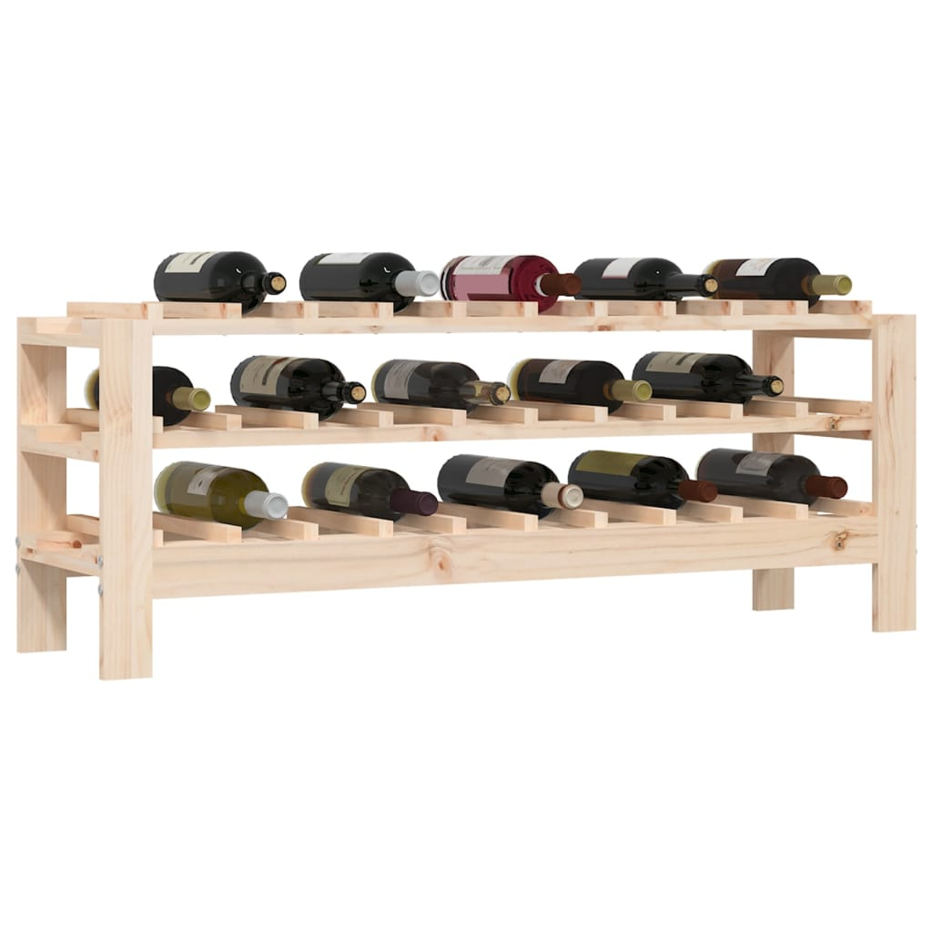 109.5x30x42 cm Solid Wood Pine - Wine Racks