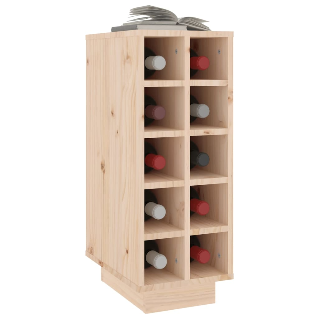 10 Wine unit 23x34x61 cm Solid Wood Pine