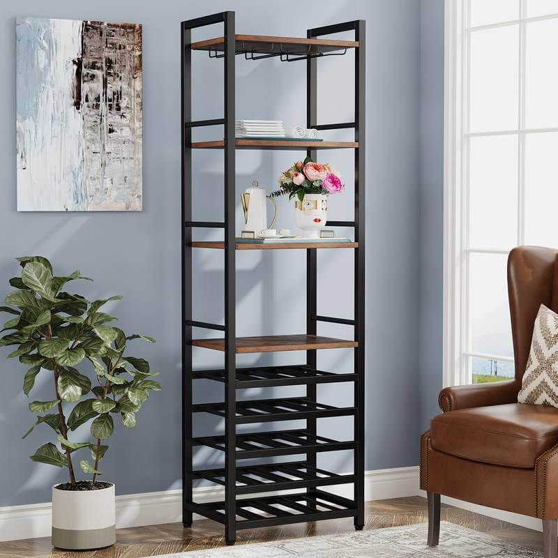 20 Bottle Display Wine Rack