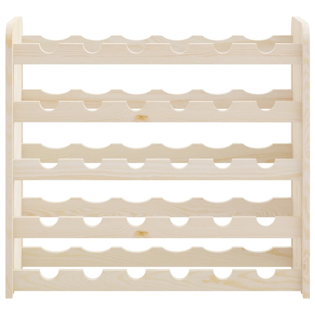 30 bottle Wine Racks 67.5x25x60 cm Solid Wooden Pine