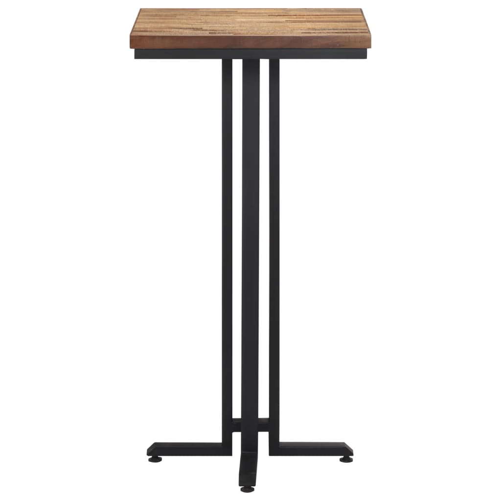 55x55x110 cm Solid Reclaimed Teak - bar table