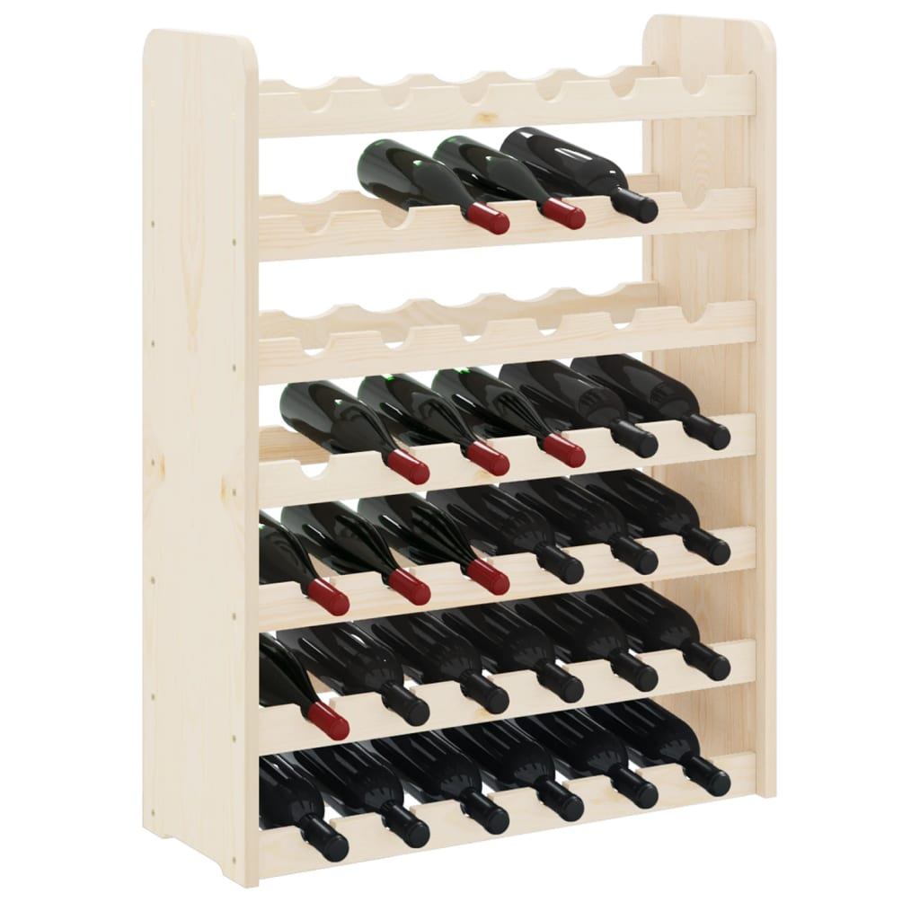 67.5x25x87 cm Solid Wooden Pine - wine rack