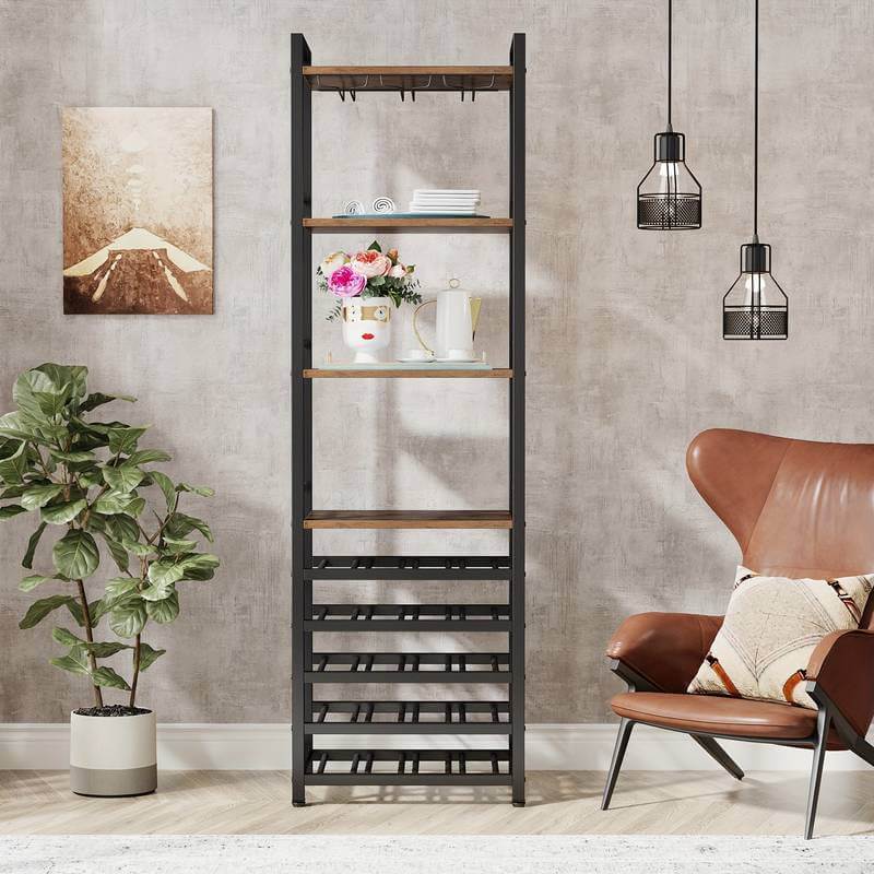 9 Tier Freestanding Wine Rack