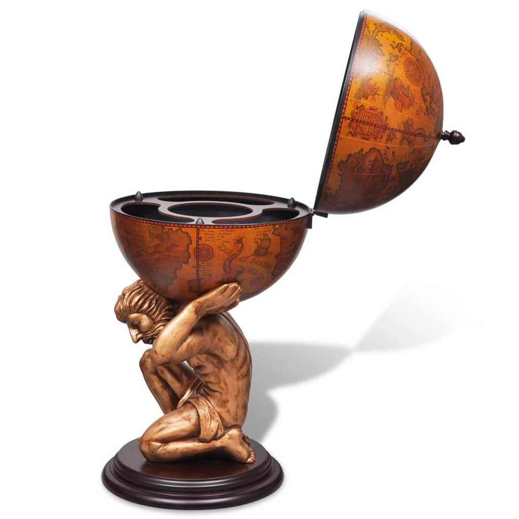 Atlas Globe design drink holder