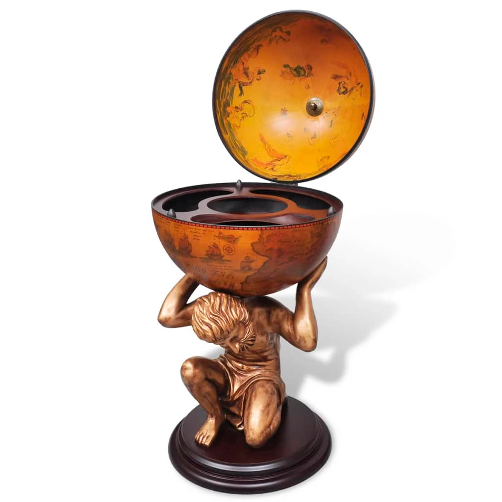 Atlas Globe design drink holder Design 42x42x85 cm