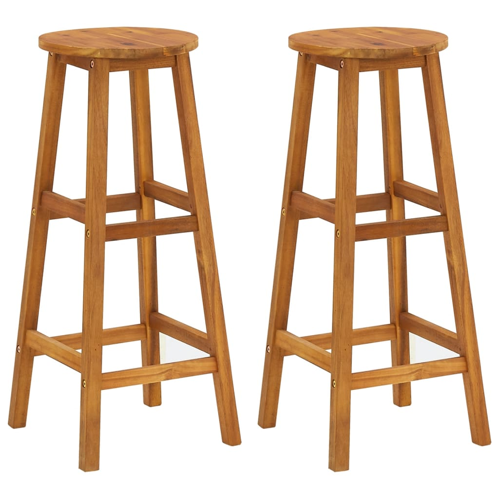 Bar Set Solid Wood Acacia