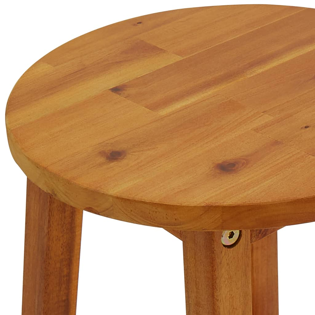 Bar Set stool Solid Wood Acacia