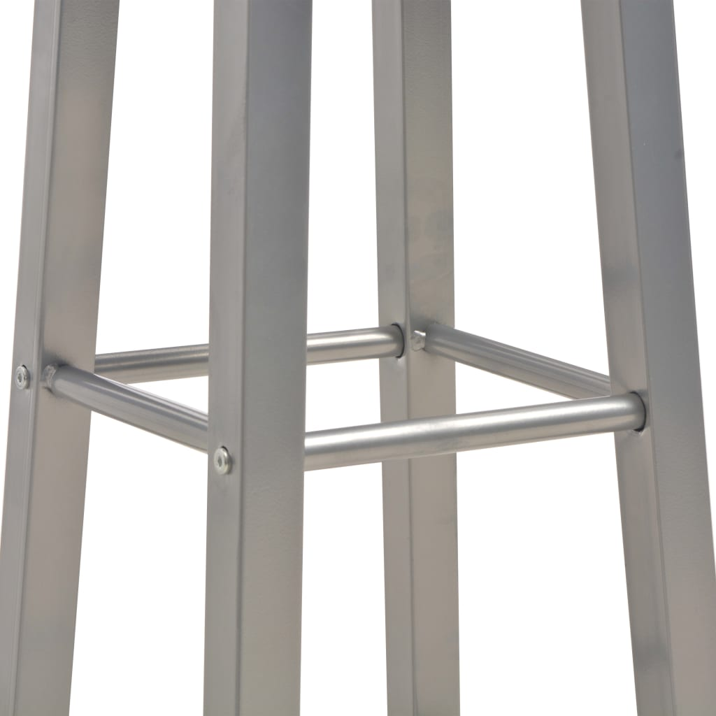 Bar Stools 2 pcs MDF Anthracite grey