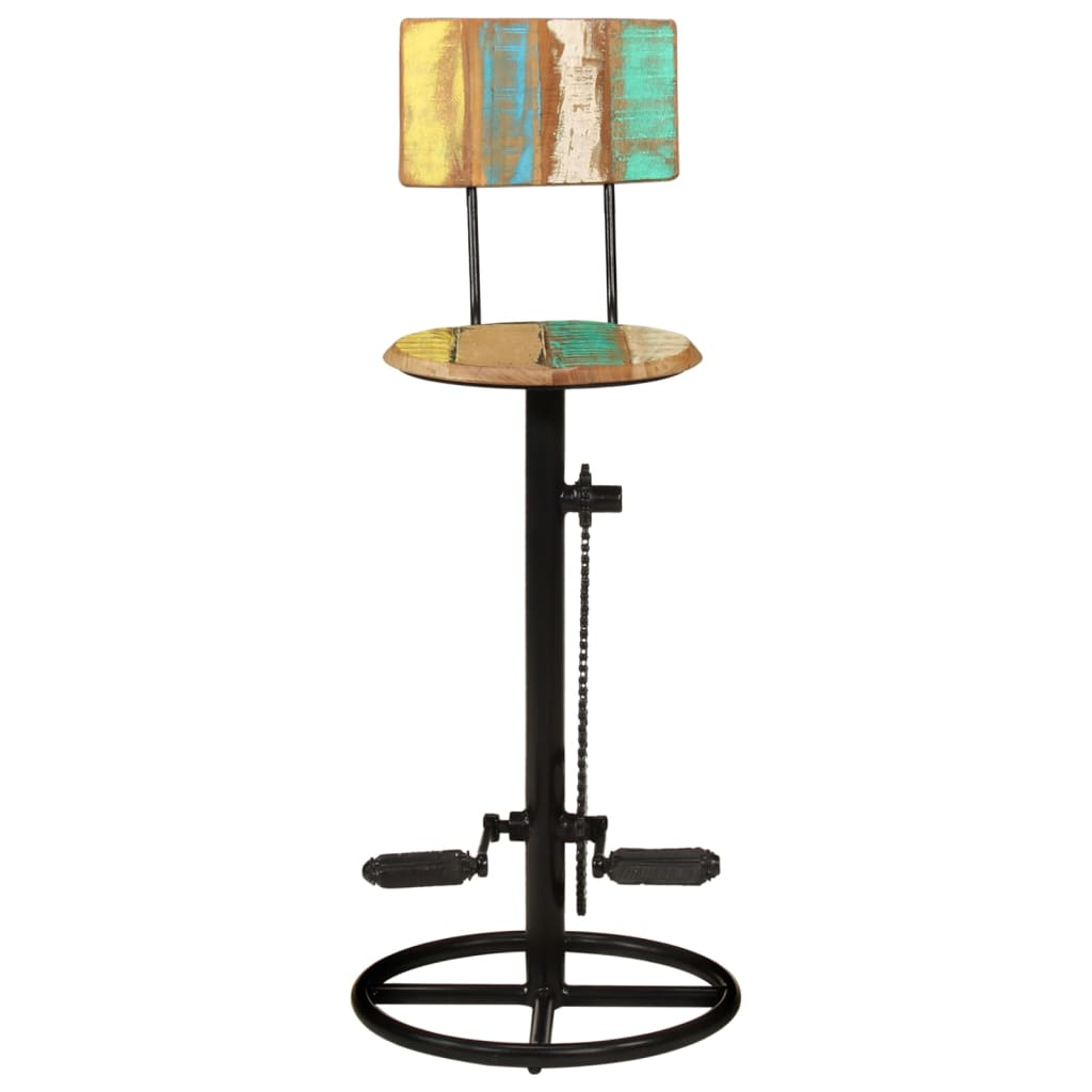 Bar Stools 2 pcs Solid Wood