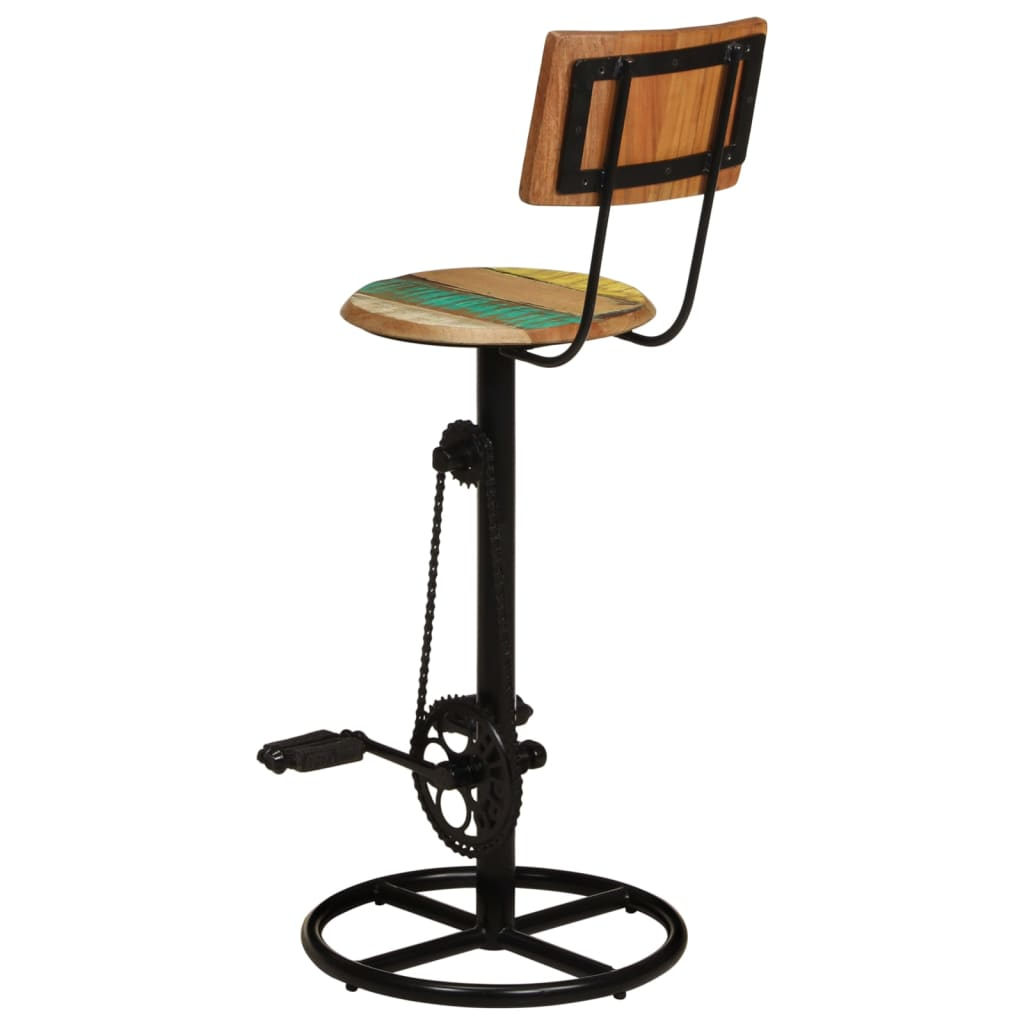 Bar Stools 2 pcs Solid Wood - vintage