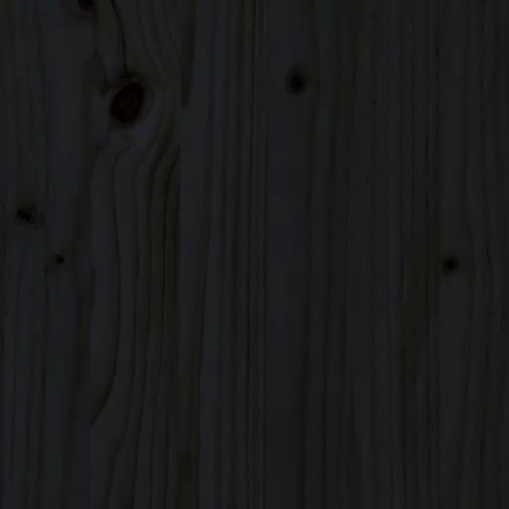 Black Solid table - 4 leg