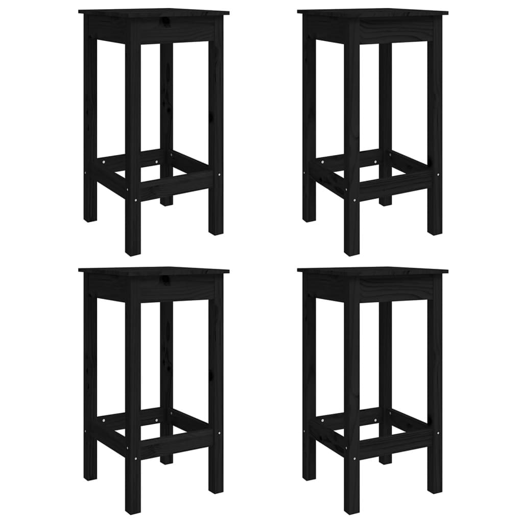 Black Solid table - bar table