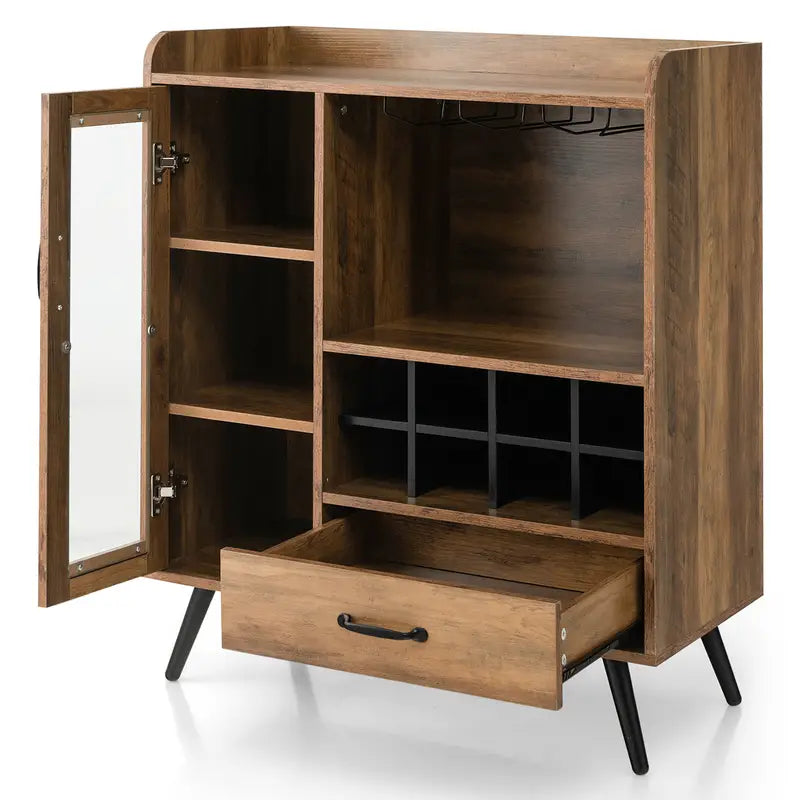 Brown Small Drink Cabinet