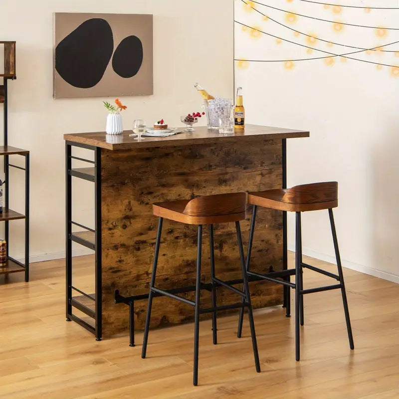 Drinks Bar Cabinet with Storage Sideboard