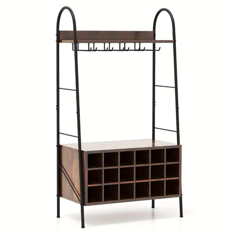 Drinks Cabinet with Storage & Holders