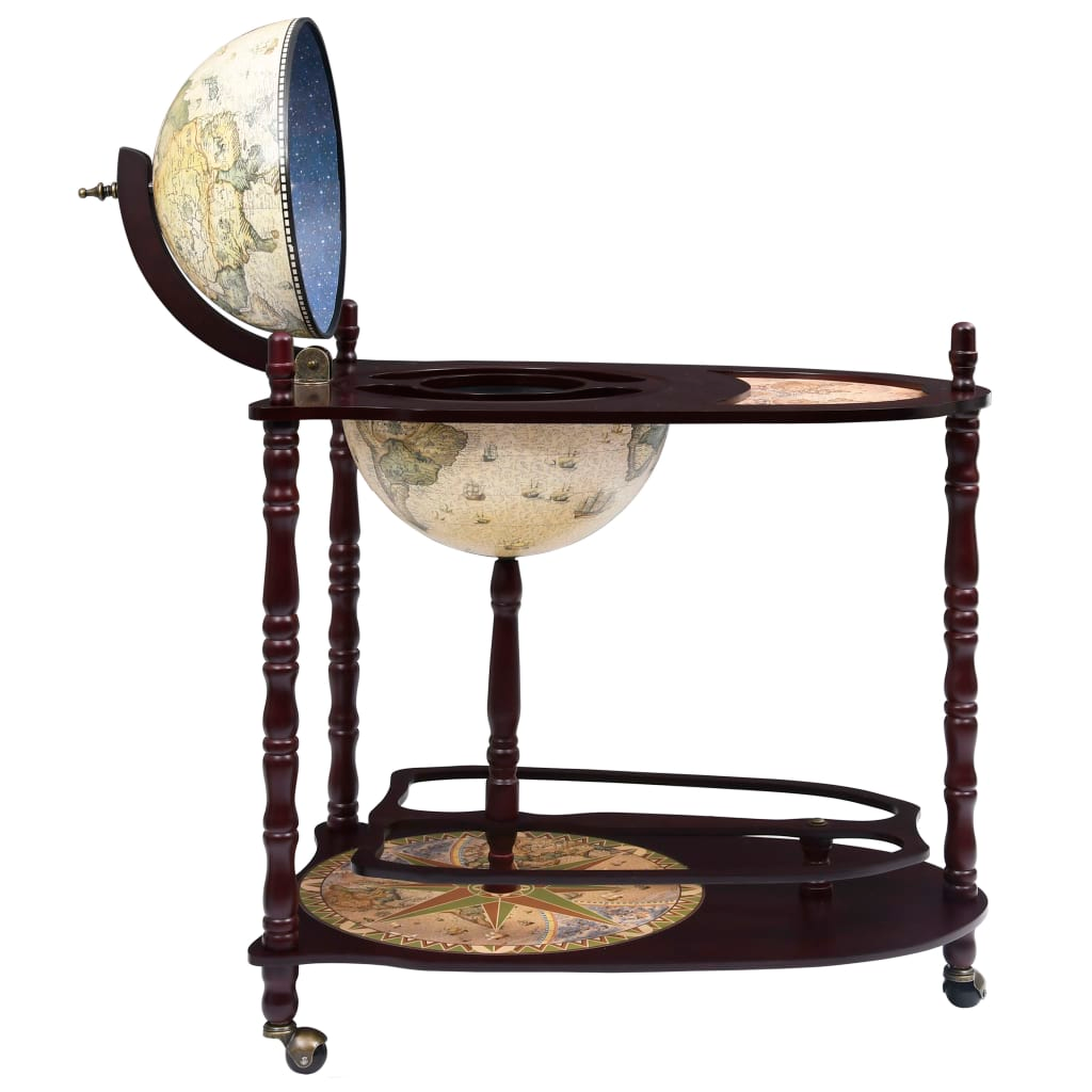 Eucalyptus Wood Green - globe drink storage