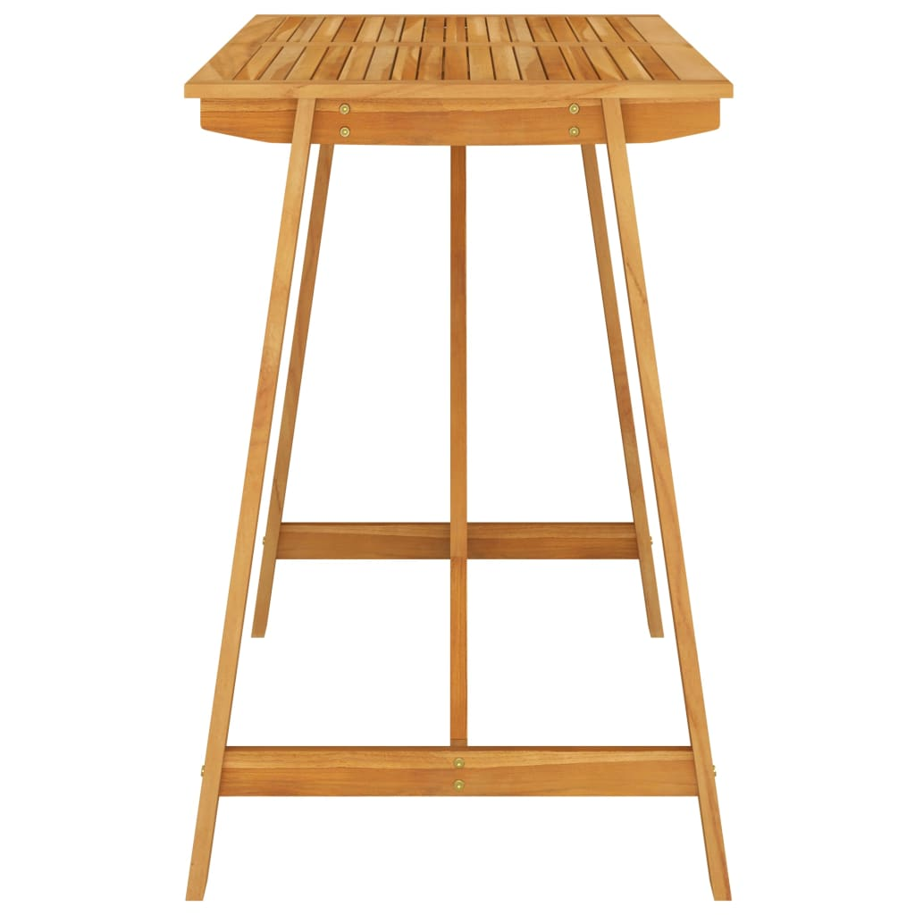 Garden Bar Set Brown - 5 Piece table