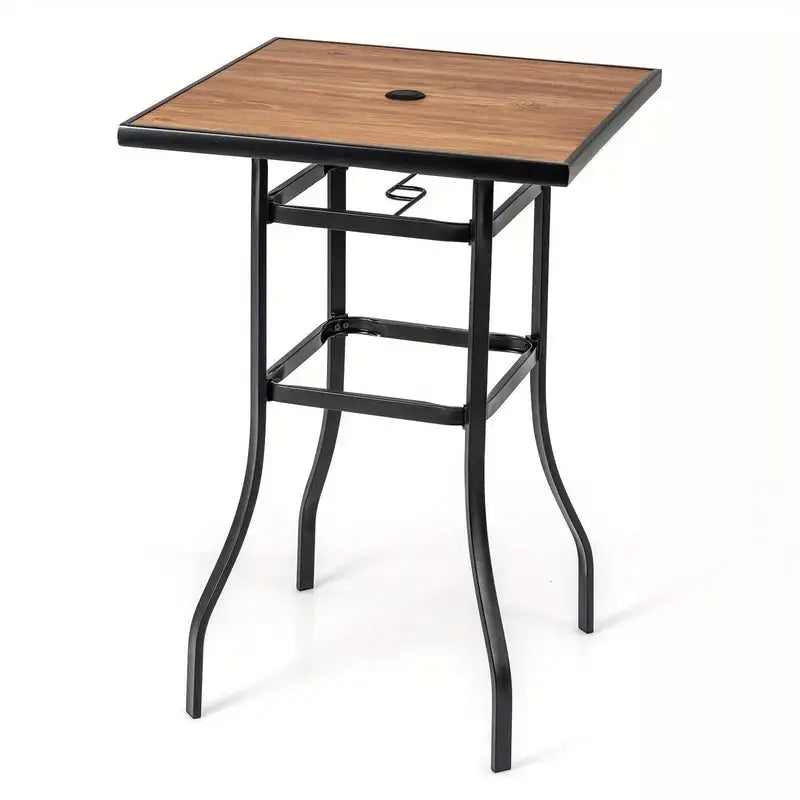 Garden Table With Built-in Umbrella