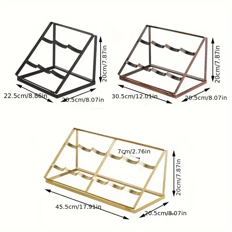 Metal Countertop 4 Wine Rack