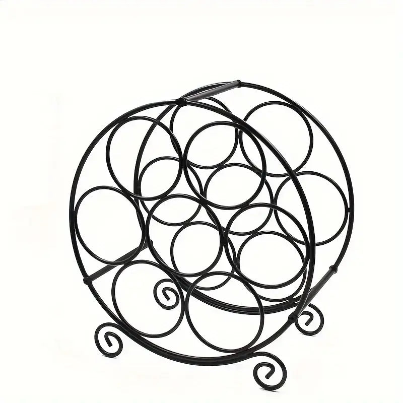 Metal Wine Rack - Circle Style
