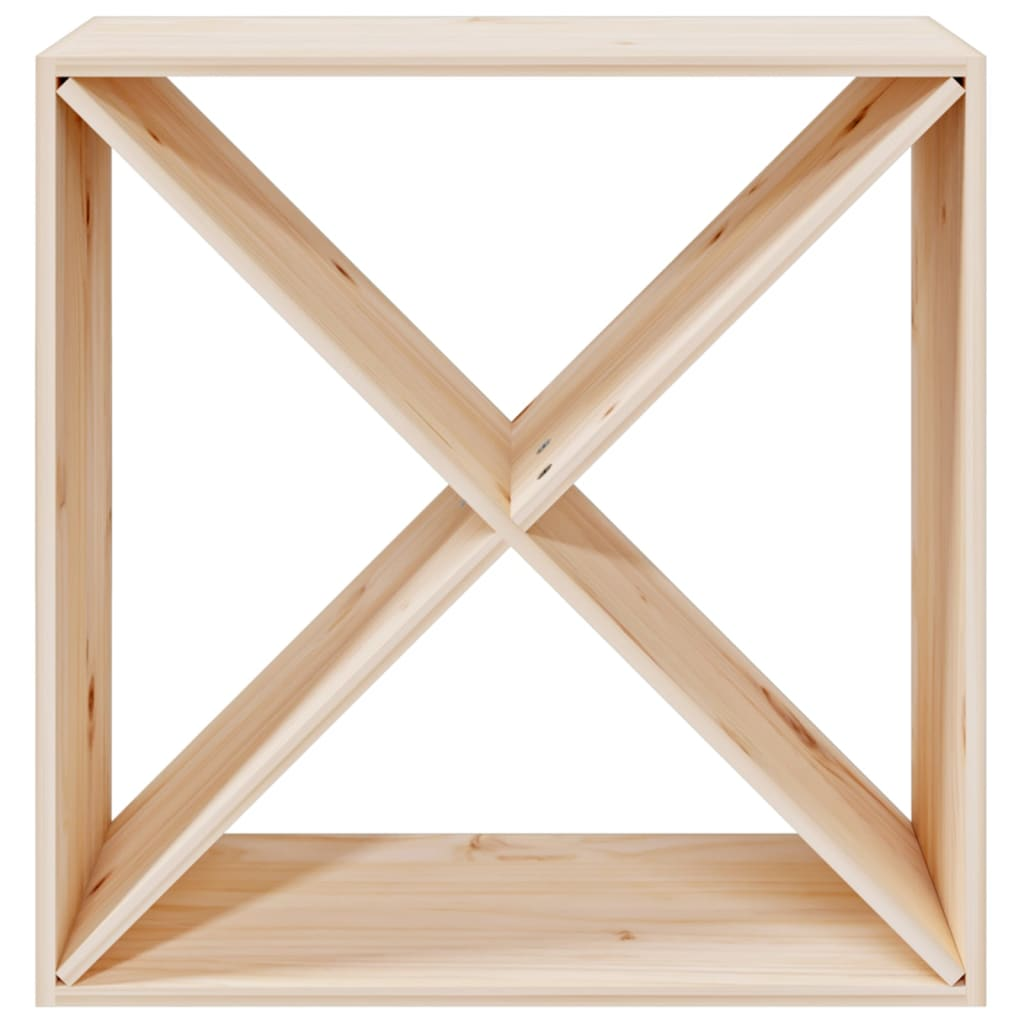 Pine storage Wine Cabinet 62x25x62 cm