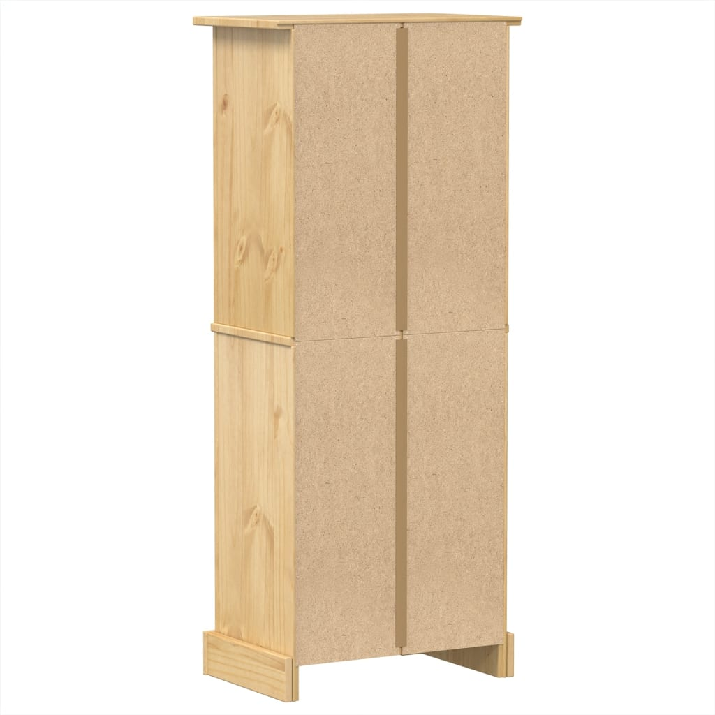 Solid Pine Wood 56x35x120 cm Wine Racks Corona