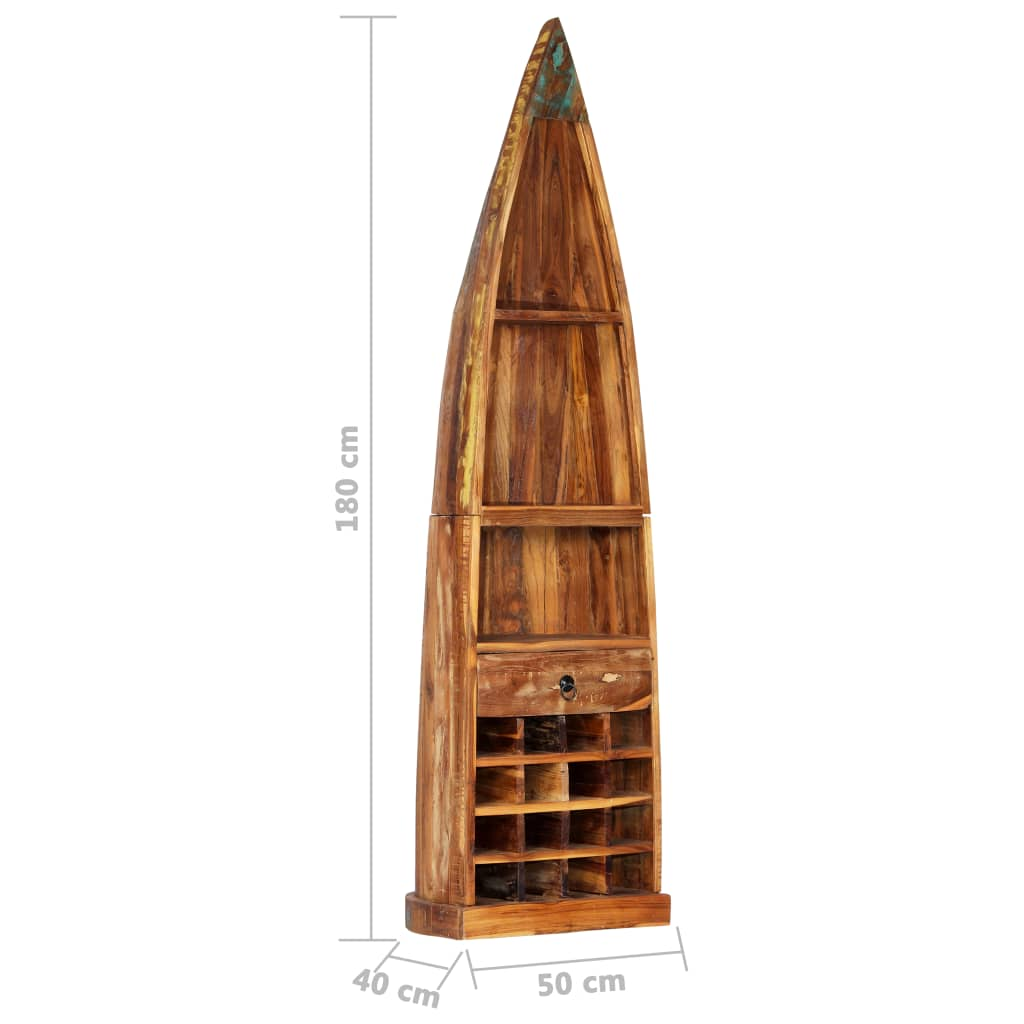 Solid Reclaimed Wooden 50x40x180 cm
