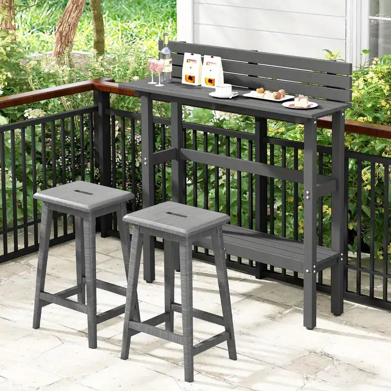 Stainless Steel Outdoor Table
