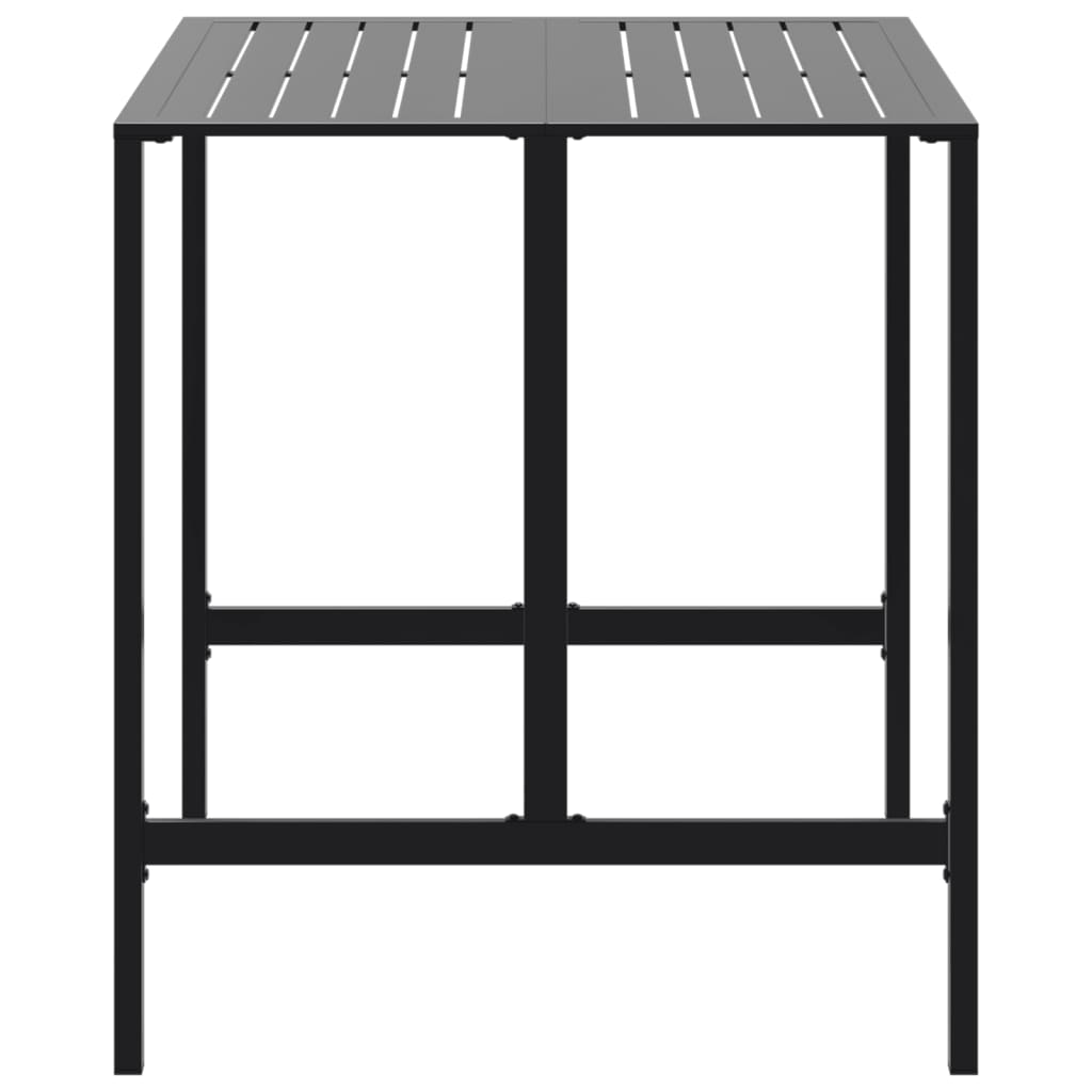 Table Black 100x100x110 cm