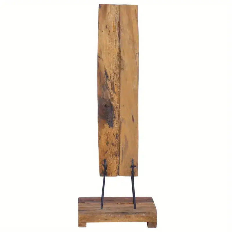 Vintage Style Wooden Wine Rack black and wood
