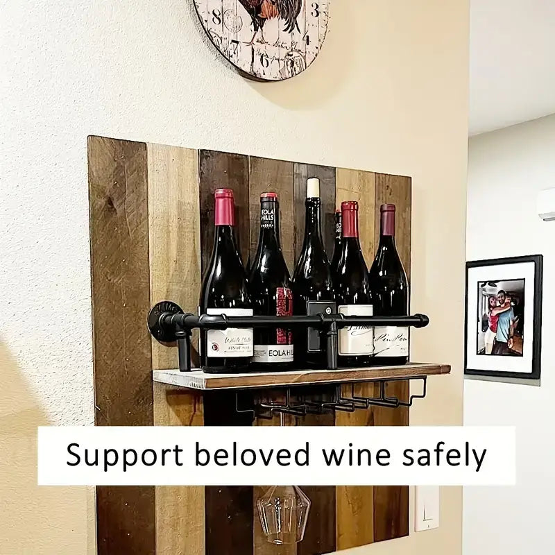 Wall Mounted Drinks Shelf