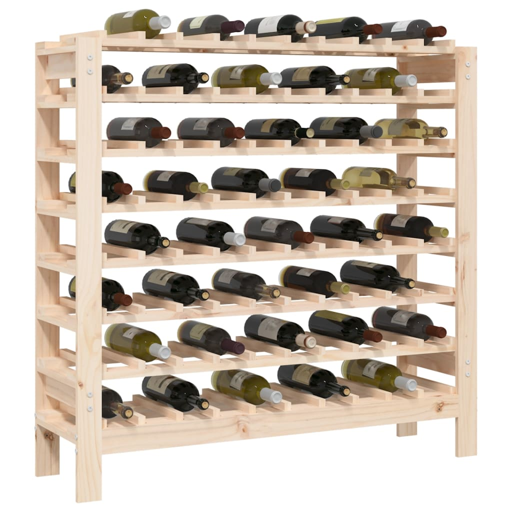 Wine Cabinet 109.5x30x107.5 cm Solid Wood Pine