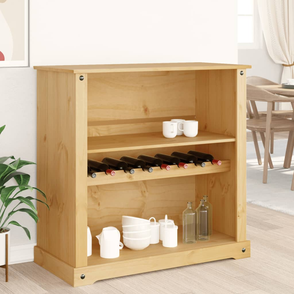 Wine Cabinets Corona 107.5x51x105.5 cm Solid Wood Pine