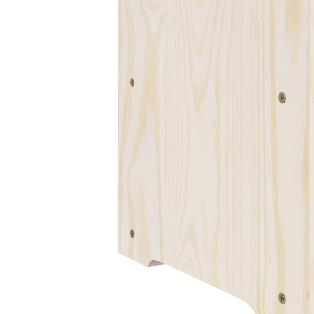 Wine Rack 9 bottle 33x25x37cm Solid Wooden Pine