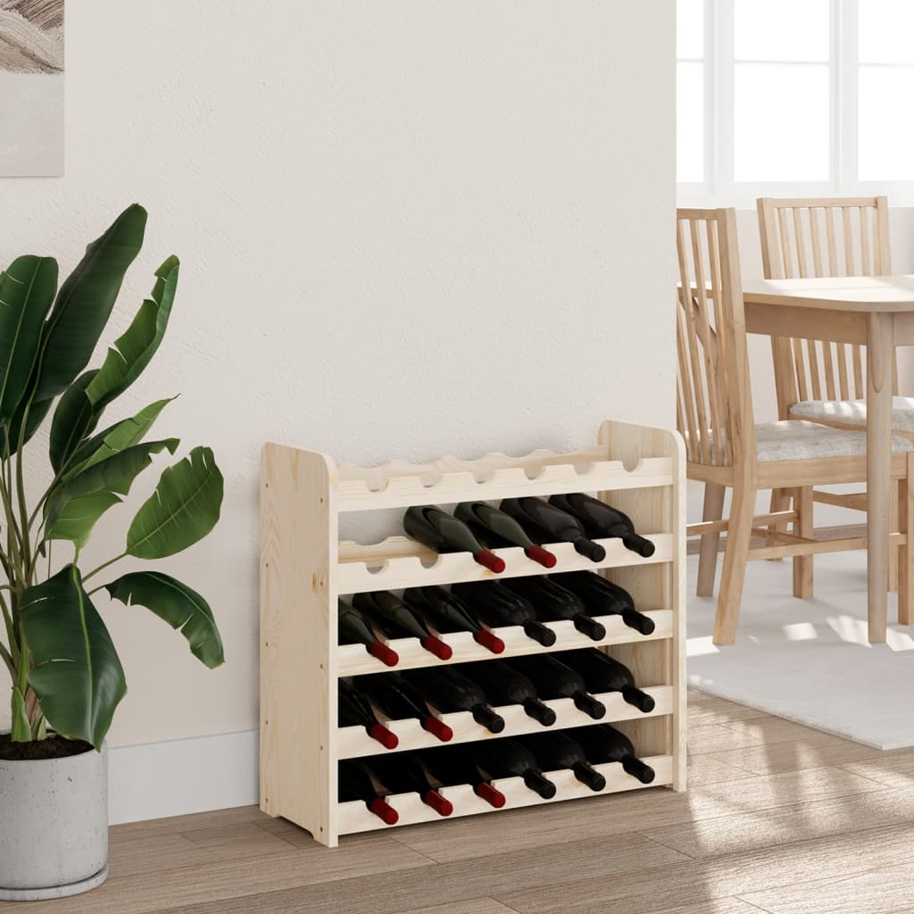 Wine Racks 67.5x25x60 cm Solid Wood Pine