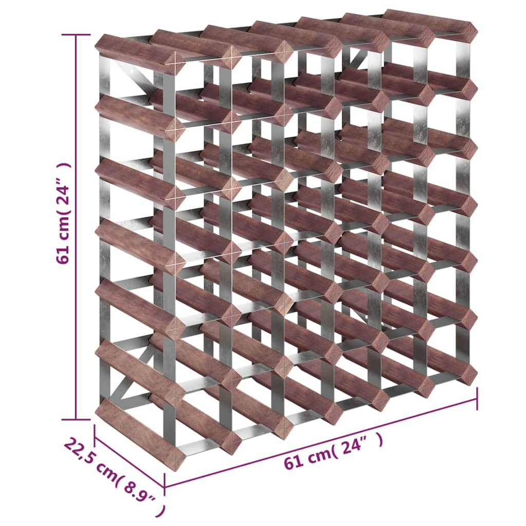 Wine Racks for 42 Bottle Pine wood