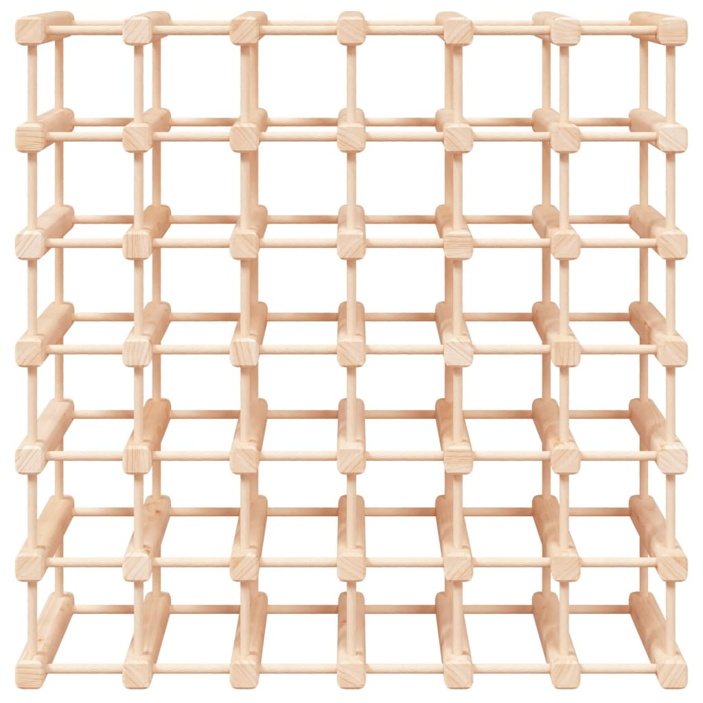 Wine Racks for 42 Bottles 68.5x23x68.5 cm Solid Wood Pine