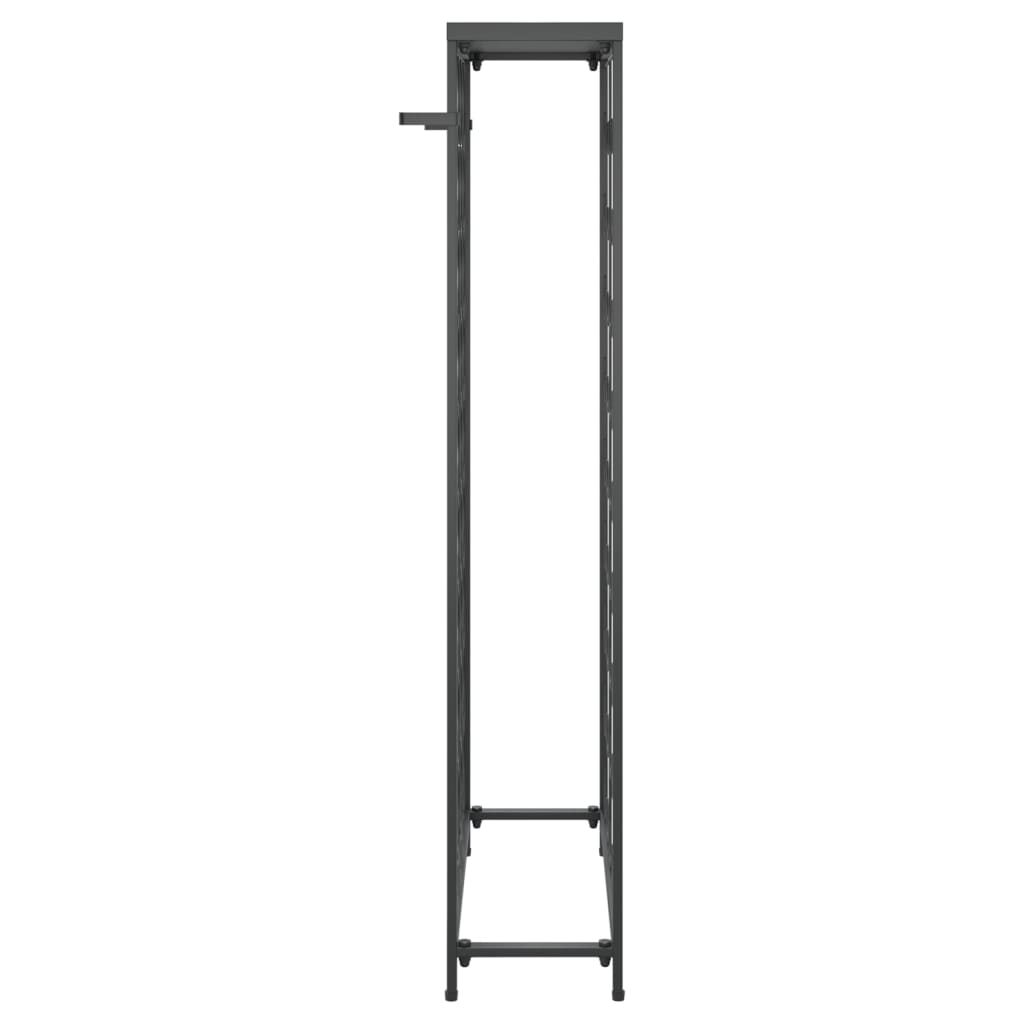 Wine Racks for 45 Bottles Black 54x18x100cm Wrought Iron