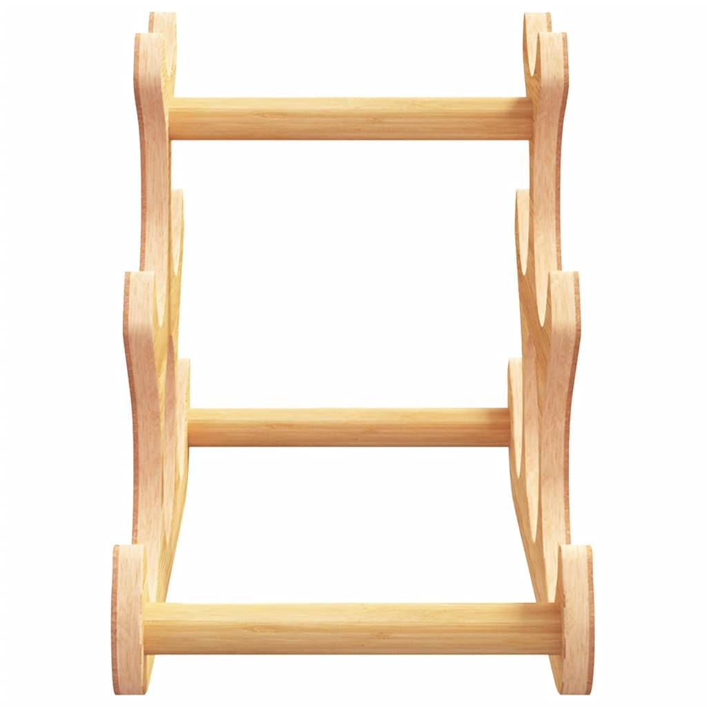 Wine Racks for 6 Bottle 35x18x25.5 cm Bamboo