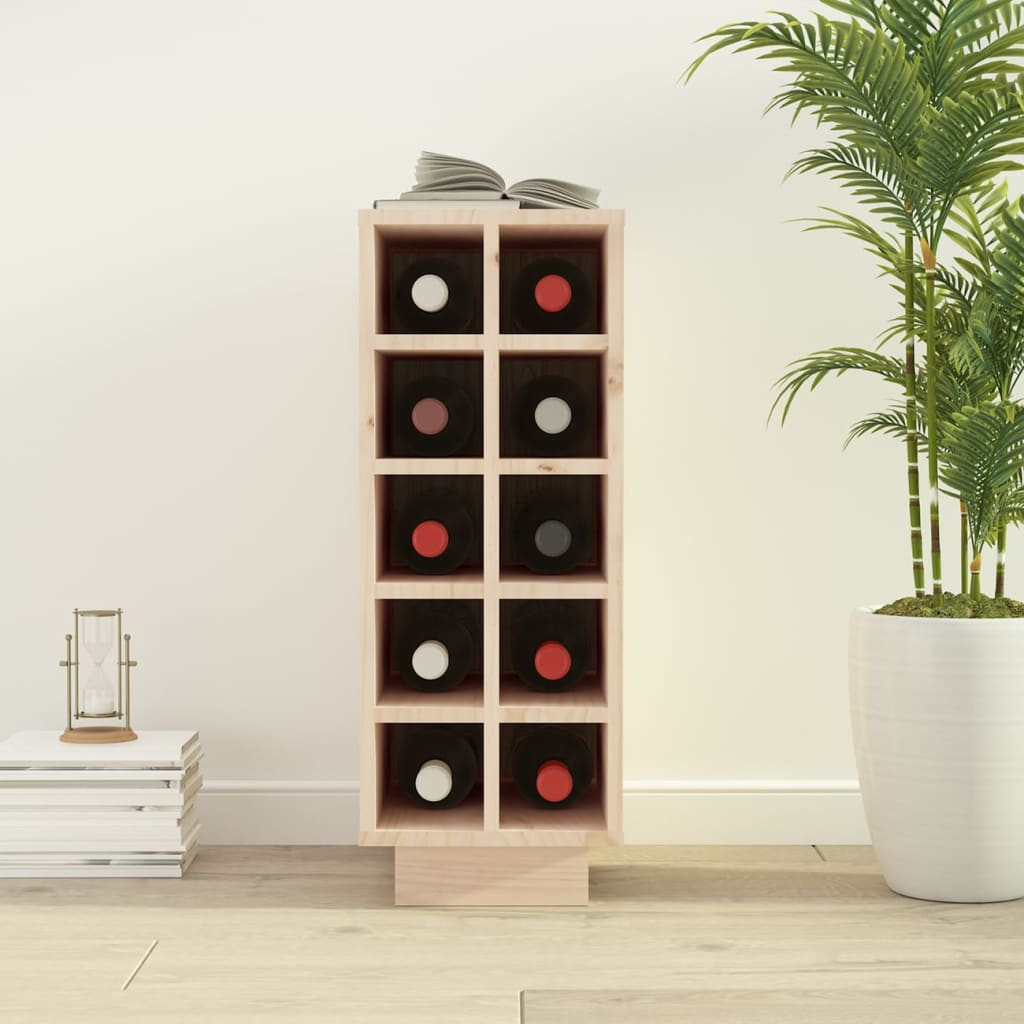 Wine unit 23x34x61 cm Solid Wood Pine
