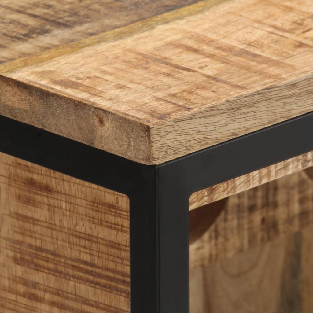 Wine unit 62x33x78.5 cm Rough Mango Wooden