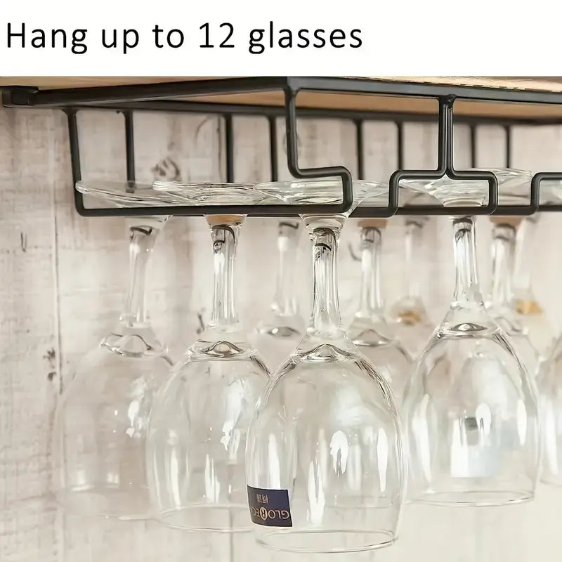 Wooden Wall Mounted Drinks Shelf