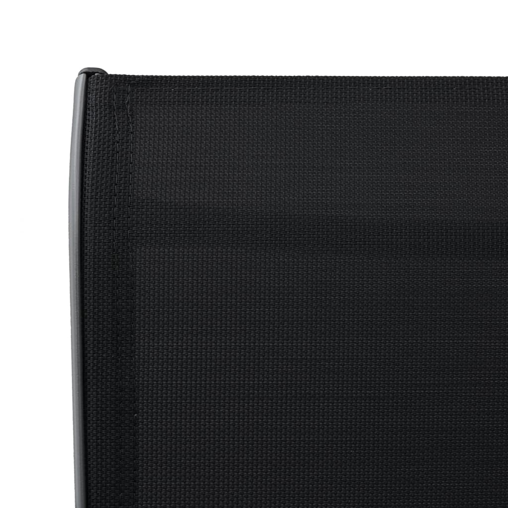 black Bar Chairs 2 pcs