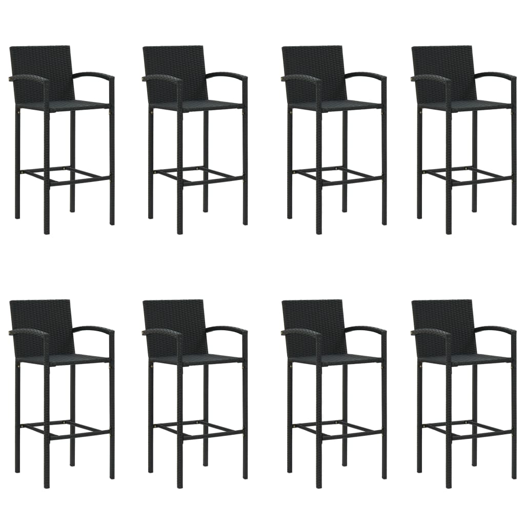 black chair for home bar