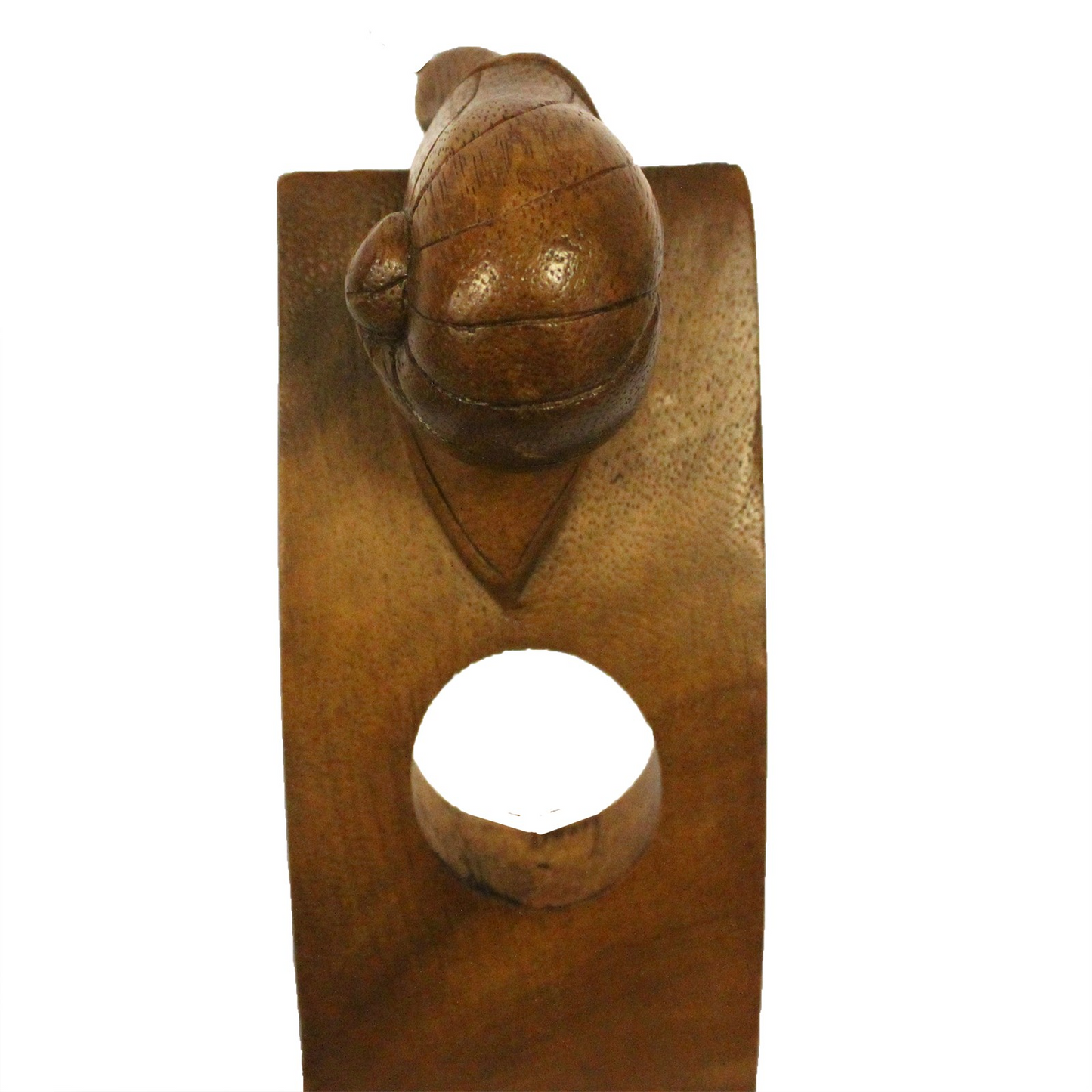 brown wooden Balance Wine Holders - Snail