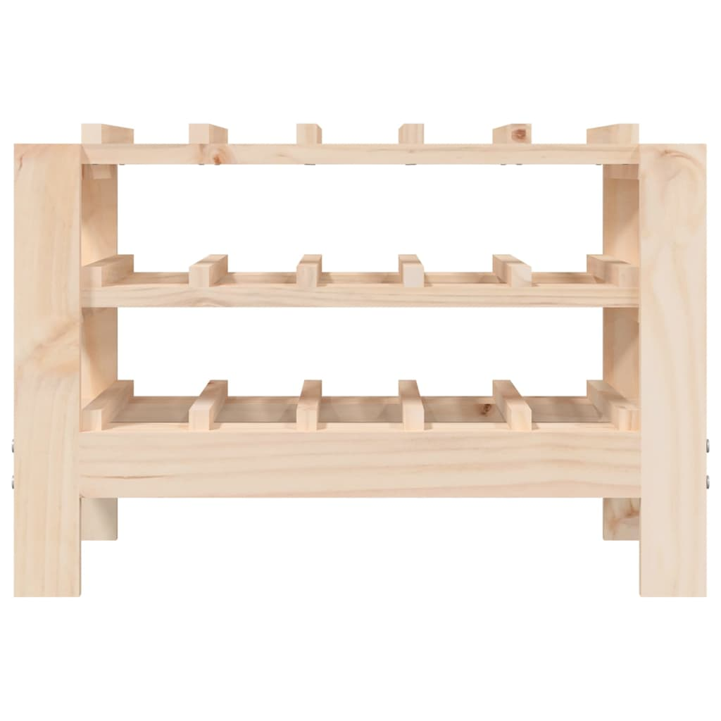pine Wine Rack 61.5x30x42 cm