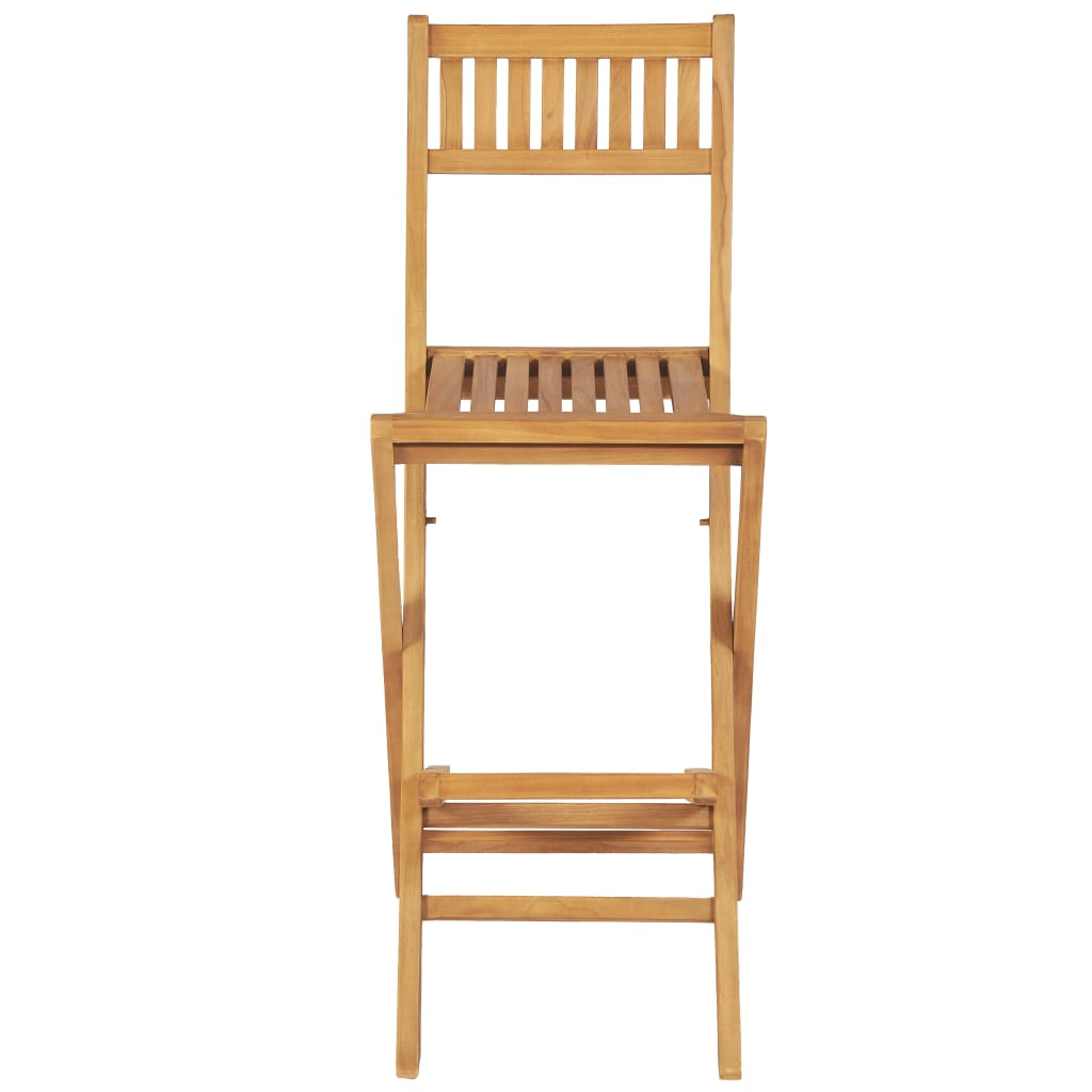 solid chair 3 Piece Bar set