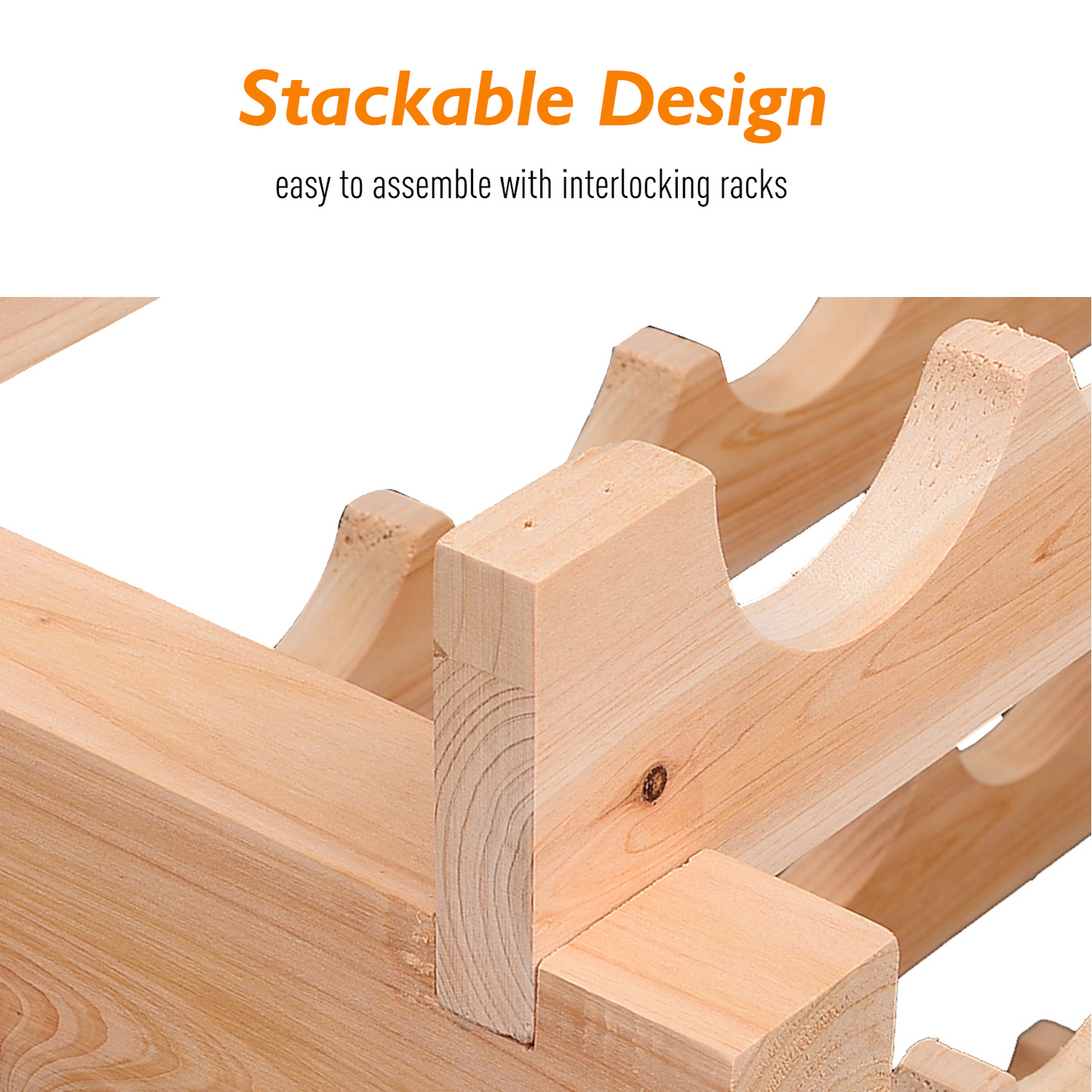 stackable design - Shelving Storage Holder