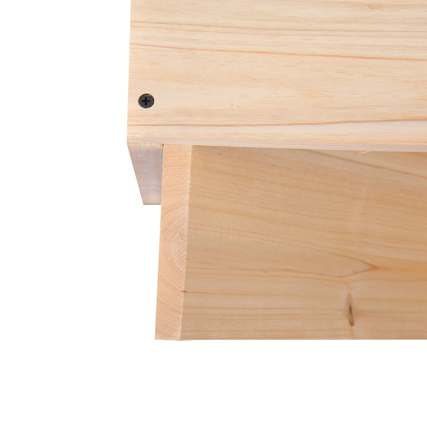 wood 24 Bottle Square Tabletop Storage