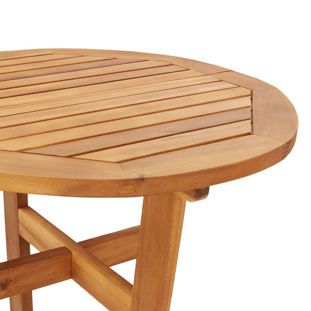 wood Solid table set
